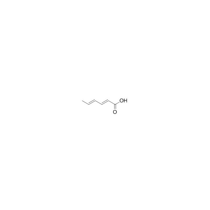 Structure of 110-44-1
