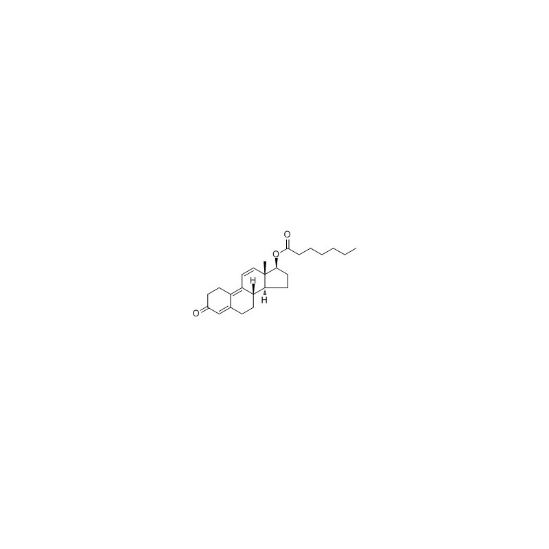 Structure of Trenbolone heptanoate