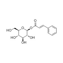 Structure of 40004-96-4 | 1-O-Cinnamoylglucose