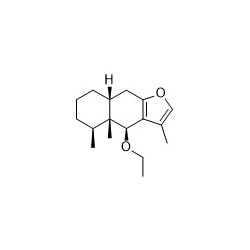 Structure of 82462-36-0 | 6β-Ethoxyfuranoeremophilane