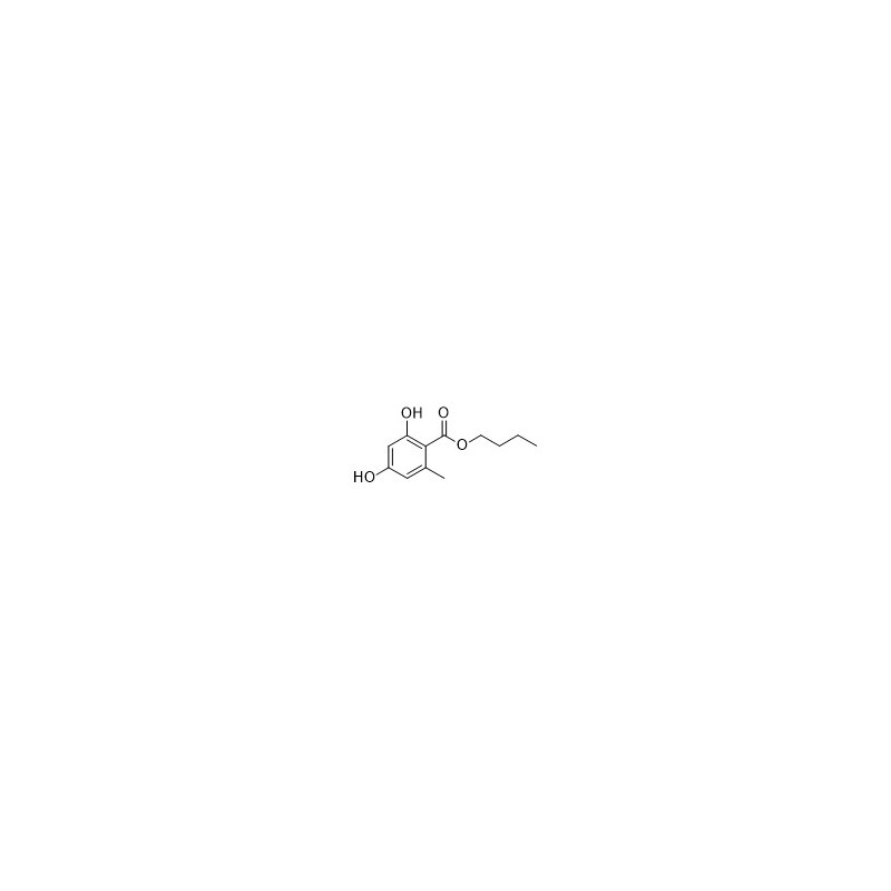 Structure of 31489-30-2 | n-Butyl orsellinate