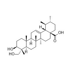 Structure of 94414-19-4 | 23-Hydroxyursolic acid