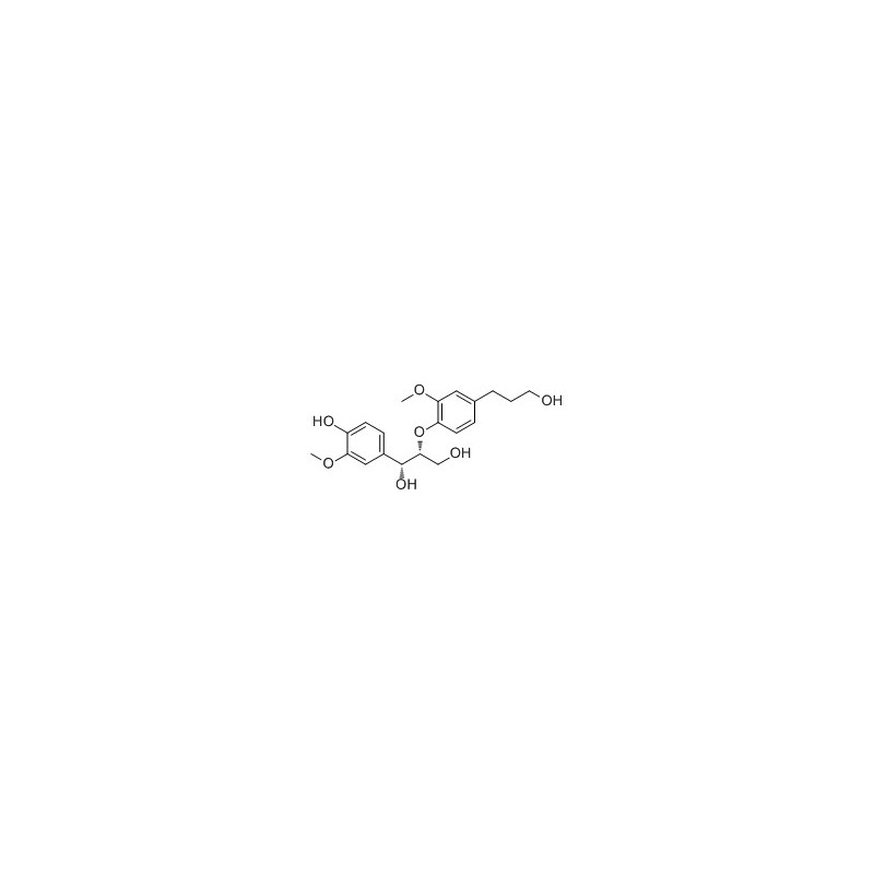 Structure of 135820-78-9 | threo-Guaiacylglycerol β-dihydroconiferyl ether