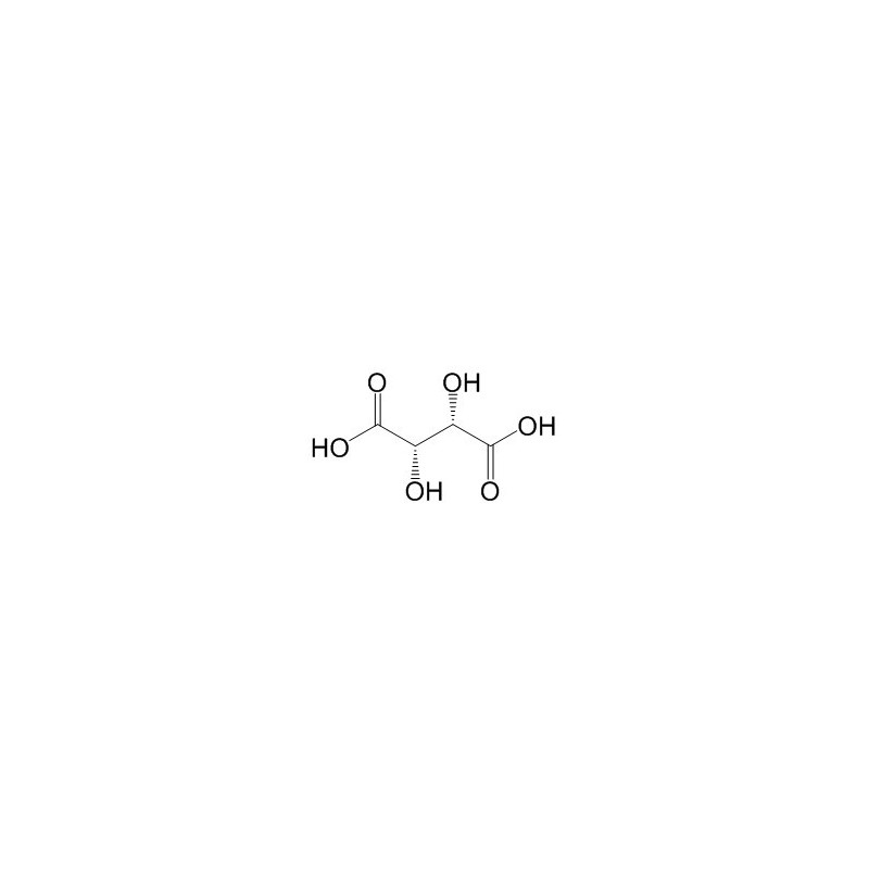 Structure of 133-37-9 | DL-Tartaric acid