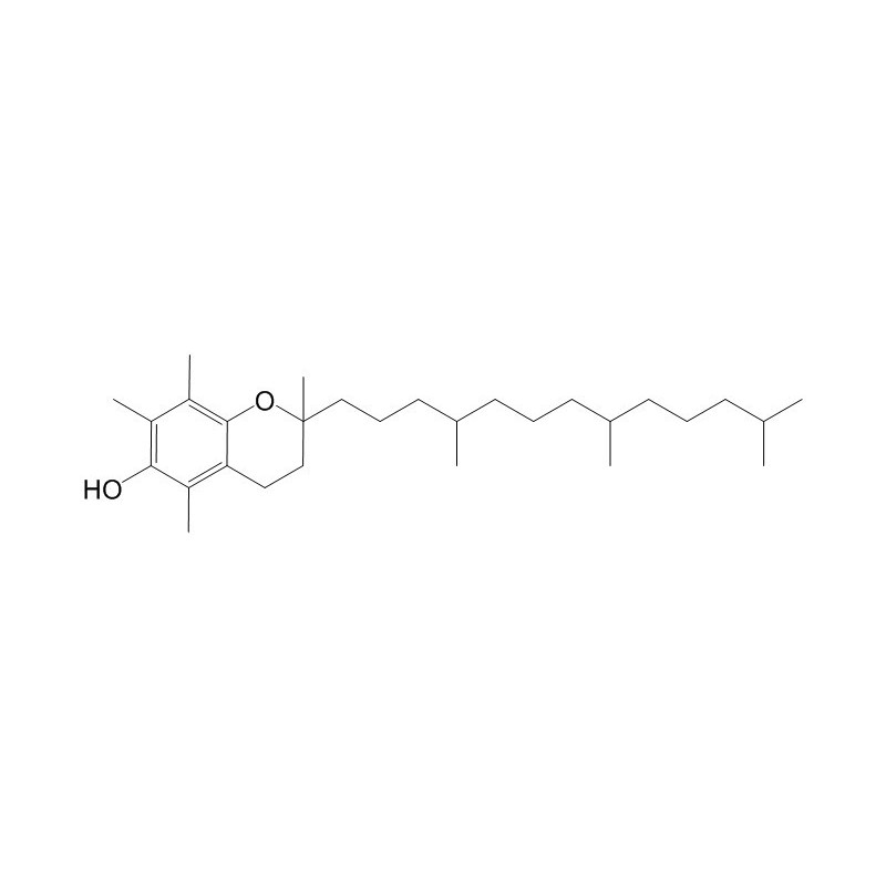 Structure of 10191-41-0 | DL-α-Tocopherol