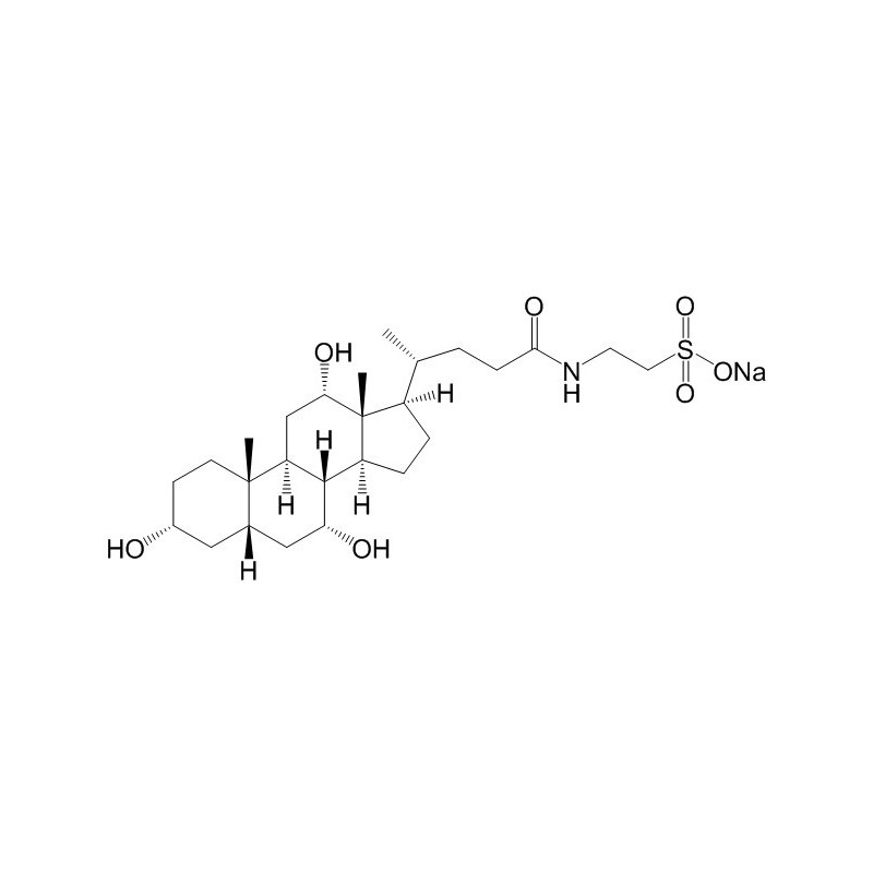 Structure of 145-42-6 | Sodium taurocholate