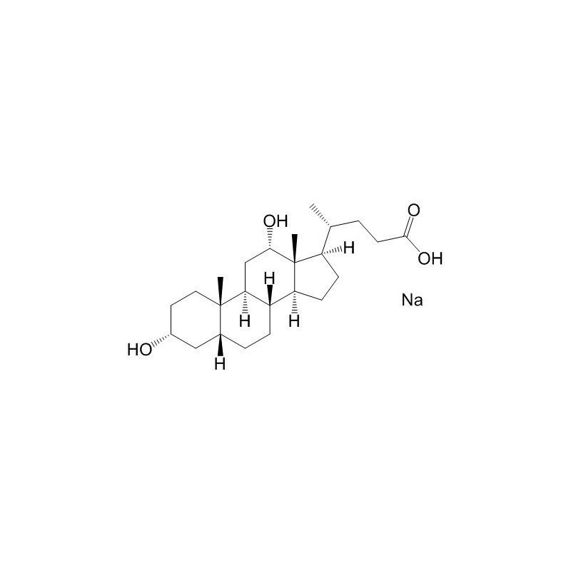 Structure of 302-95-4 | Sodium deoxycholate