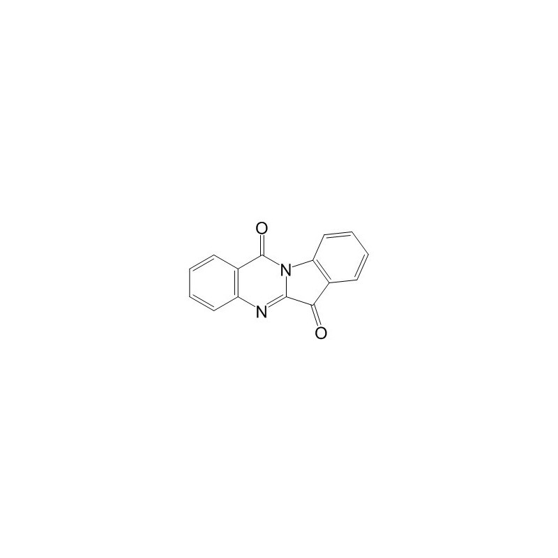Structure of 13220-57-0 | Tryptanthrin