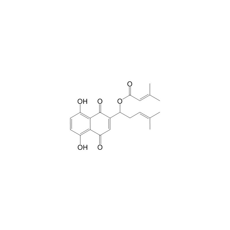 Structure of 5162-01-6 | Dimethylacrylalkannin