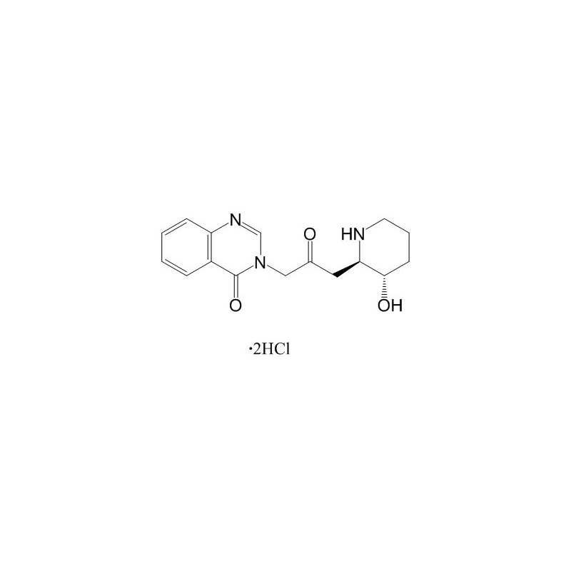 Structure of 32434-42-7 | Febrifugine dihydrochloride