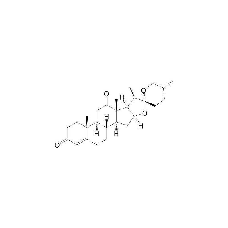 Structure of 6875-60-1 | (25R)-Spirost-4-ene-3