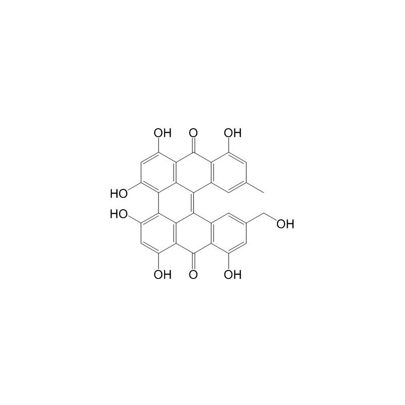 Structure of 54328-09-5 | Protopseudohypericin
