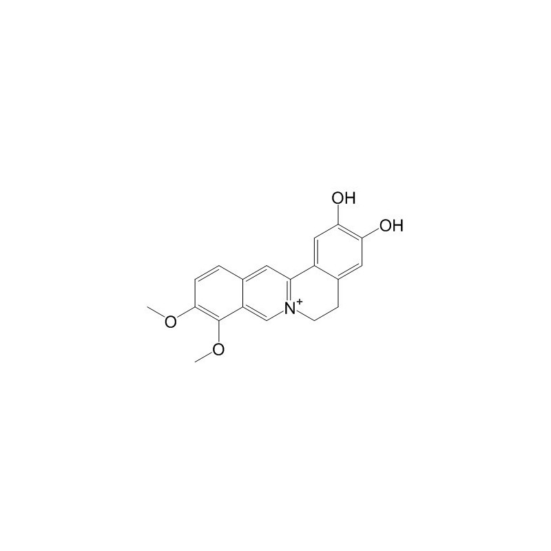 Structure of 16705-03-6 | Demethyleneberberine