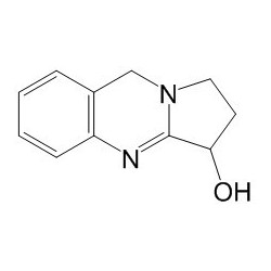 Structure of 6159-56-4 | (±)-Vasicine