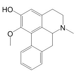 Structure of 33770-27-3 | (±)-2-Hydroxy-1-Methoxyaporphine