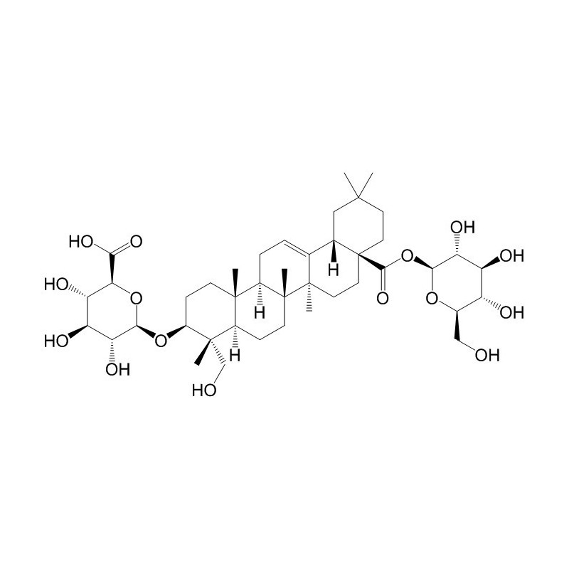 Structure of 129095-76-7 | Ilexoside XLVTriterpenoids