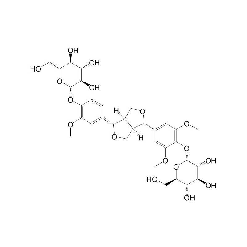 Structure of 88142-63-6 | (+)-MediresinolDi-O-β-D-glucopyranoside