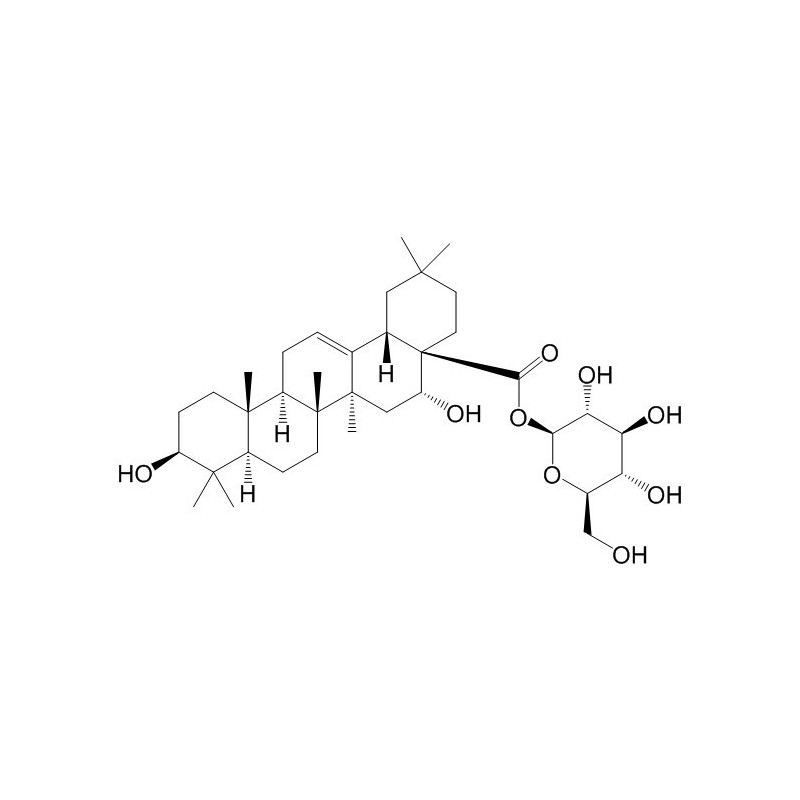 Structure of 99633-30-4 | Echinocystic acid 28-O-β-D-glucoside