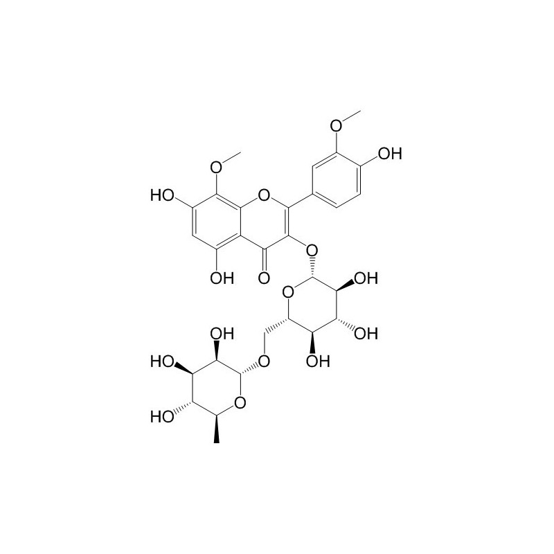 Structure of 79384-27-3 | limocitrin -3-O-rutinoside