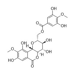 Structure of 866721-61-1 | 11-O-(4'-O-Methylgalloyl)bergenin