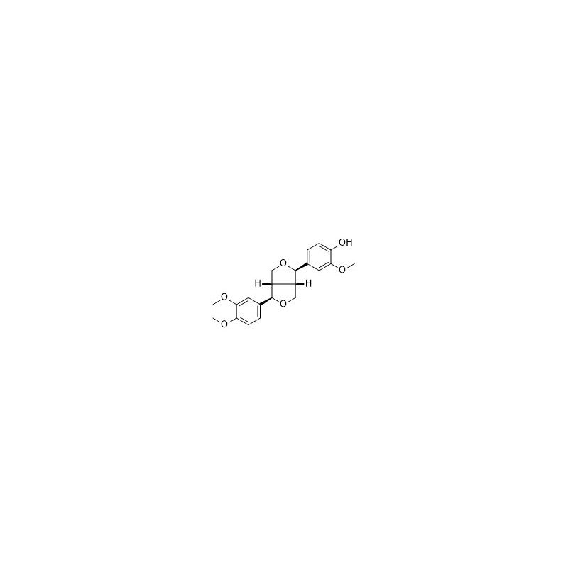 Structure of 95404-51-6 | Pinoresinol monomethyl ether