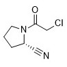 Structure of 207557-35-5 | 1-(2-Chloroacetyl)pyrrolidine-2-carbonitrile