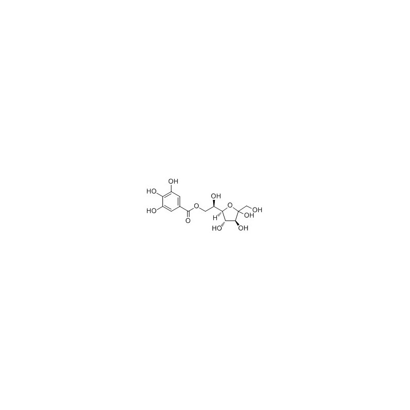 Structure of 233690-85-2 | 7-O-Galloyl-D-sedoheptulose