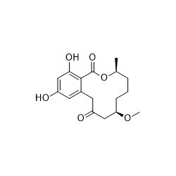 Structure of 196874-05-2 | 7-Methoxy-9-oxo-de-O-methyllasiodiplodin