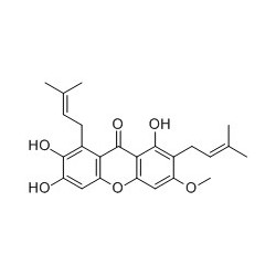 Structure of 869669-62-5 | Dulcisxanthone B
