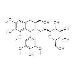 Structure of 162681-51-8 | (-)-7'-epi-Lyoniresinol 9'-O-glucoside