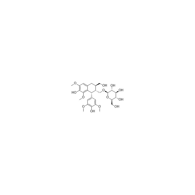 Structure of 162681-51-8 | (-)-7'-epi-Lyoniresinol 9'-O-glucoside