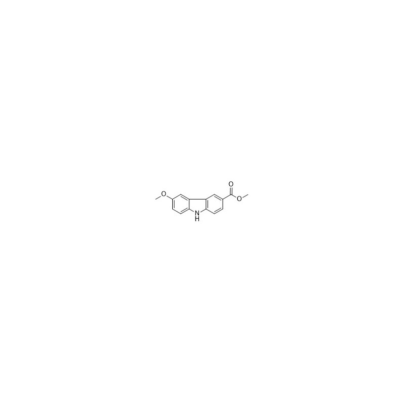 Structure of 132922-58-8 | Methyl 6-methoxycarbazole-3-carboxylate