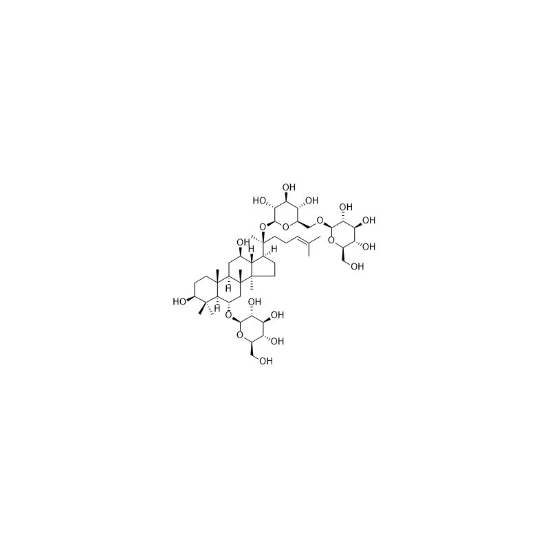 Structure of 87741-76-2 | Notoginsenoside R3