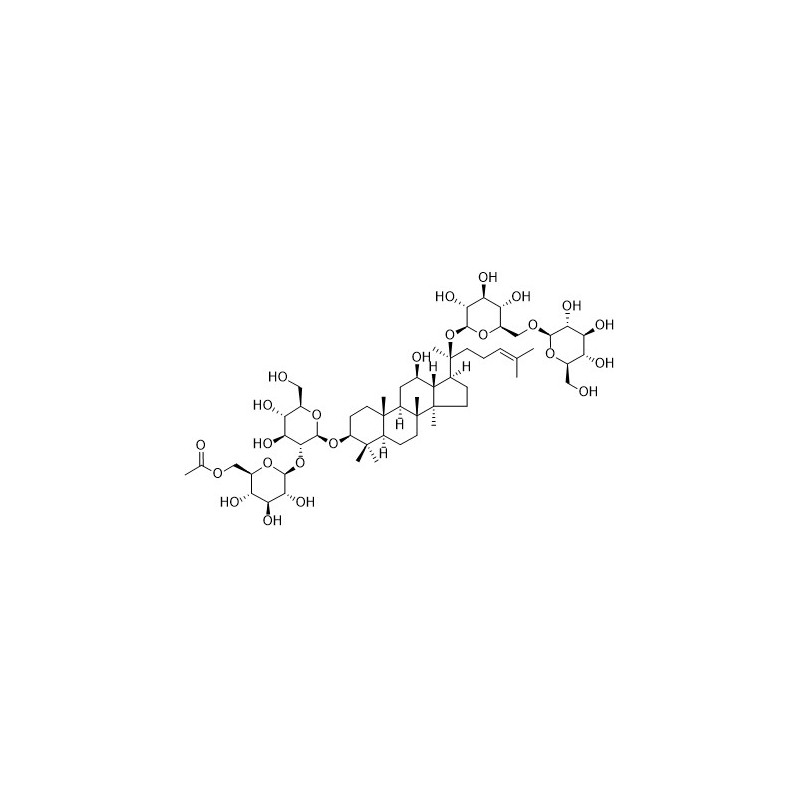 Structure of 85013-02-1 | Quinquenoside R1