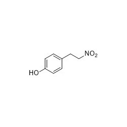 Structure of 37567-58-1 | 4-(2-Nitroethyl)phenol