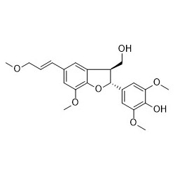 Structure of 2170998-22-6 | 5-Methoxyjatrointelignan D