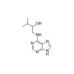 Structure of 22662-00-6 | N-(2-Hydroxy-3-methylbutyl)adenine