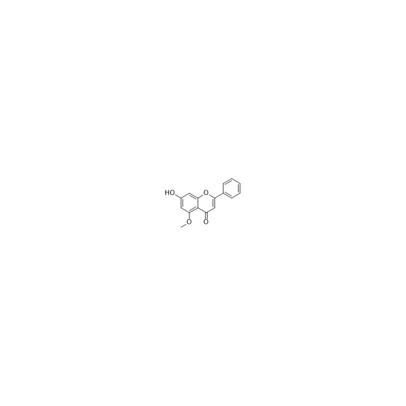 Structure of 33554-47-1 | Chrysin 5-methyl ether