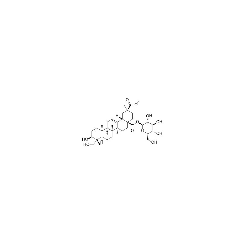 Structure of 288303-32-2 | Phytolaccagenic acid 28-O-β-D-glucopyranosyl ester