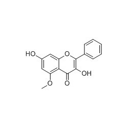 Structure of 104594-69-6 | Galangin 5-methyl ether