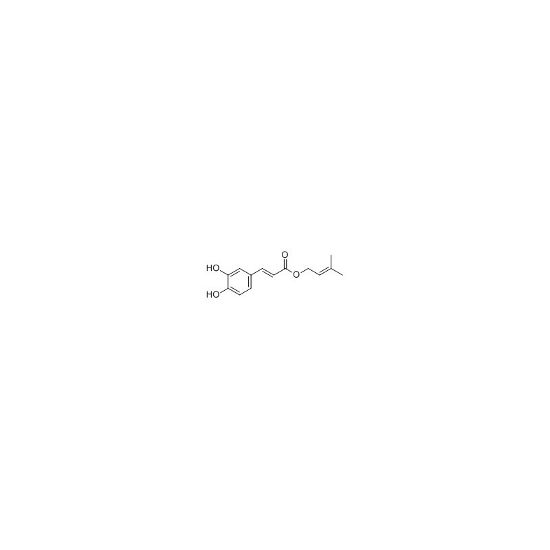 Structure of 118971-61-2 | 3-Methyl-2-butenyl caffeate