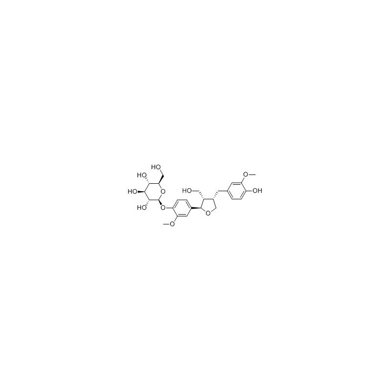 Structure of 364081-04-9 | (-)-Lariciresinol 4-O-glucoside