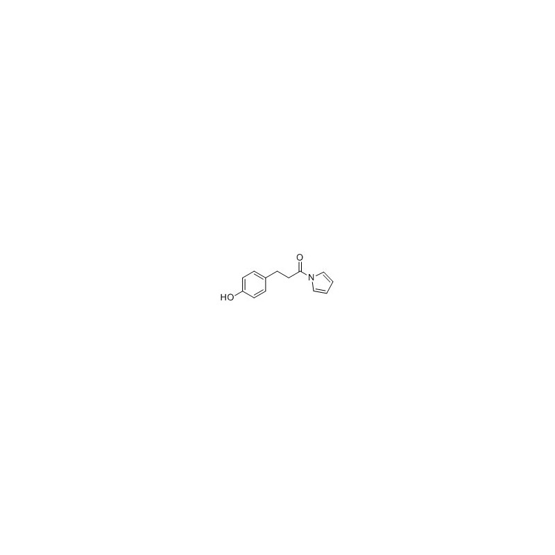 Structure of 1822773-39-6 | 3-(4-Hydroxyphenyl)-1-(1H-pyrrol-1-yl)propan-1-one