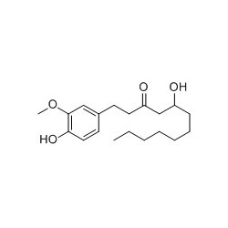 Structure of 77398-92-6 | (±)-8-Gingerol