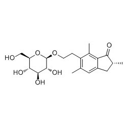 Structure of 29774-74-1 | Pteroside B