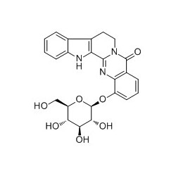 Structure of 1884364-62-8 | 1-Hydroxyrutaecarpine 1-O-glucoside