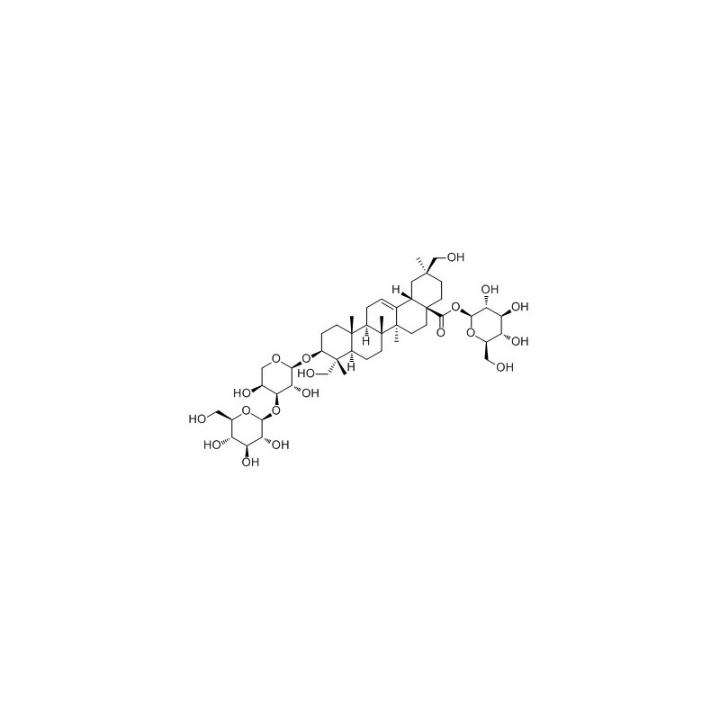 Structure of 898565-67-8 | 30-Hydroxyquinoa-saponin 1