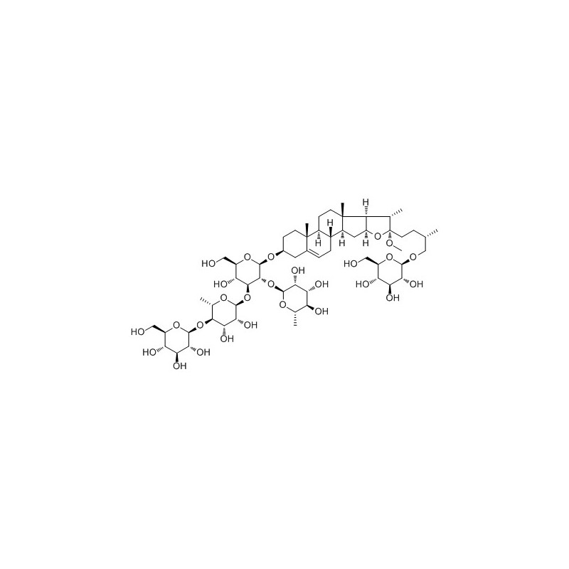 Structure of 290809-76-6 | Taccafurostanoside A