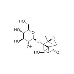 Structure of 1003888-20-7 | 1-O-β-D-Glucopyranosylpaeonisuffrone