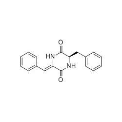 Structure of 77027-30-6 | 3-Benzyl-6-benzylidenepiperazine-2